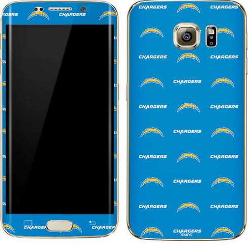 NFL Los Angeles Chargers Blitz Series Galaxy S7 Edge Skin